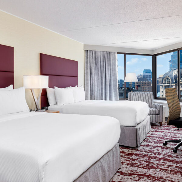 Chambre à l'hôtel DoubleTree by Hilton Philadelphia Center City