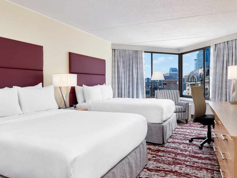 Bedroom at DoubleTree by Hilton Hotel Philadelphia Center City