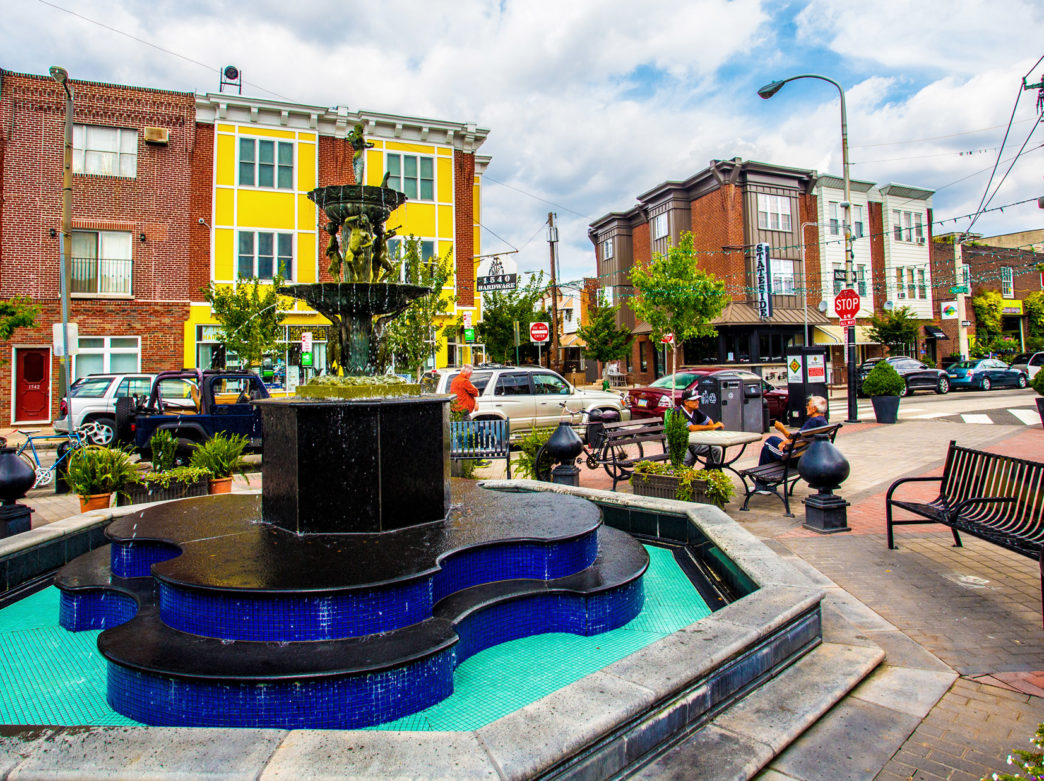 The Singing Fountain in East Passyunk