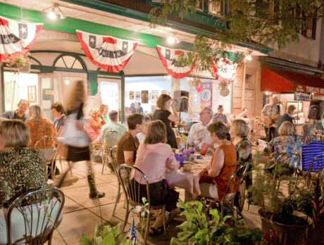 Buiten dineren in Kennett Square