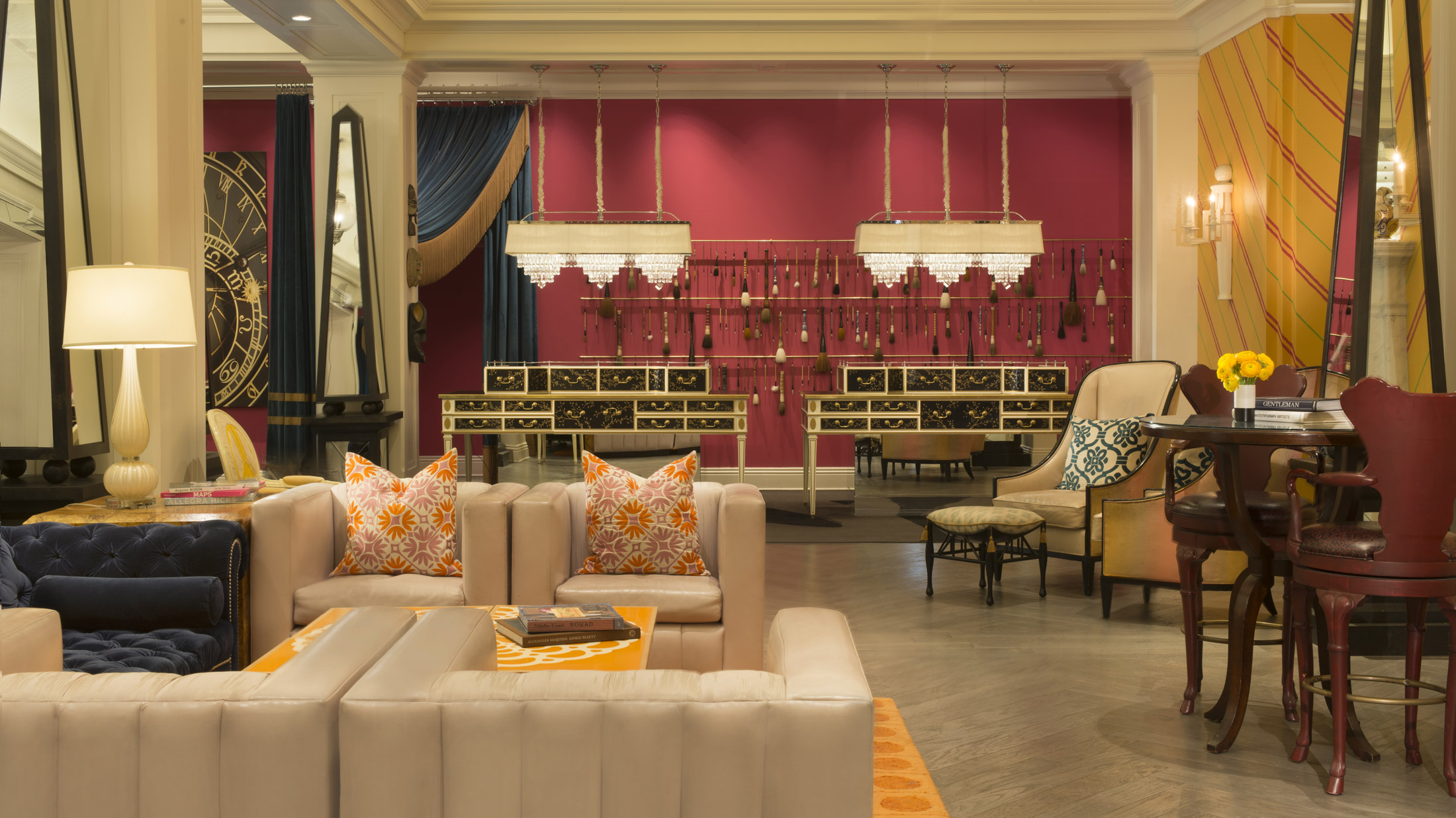 The lobby of Kimpton Hotel Monaco Philadelphia
