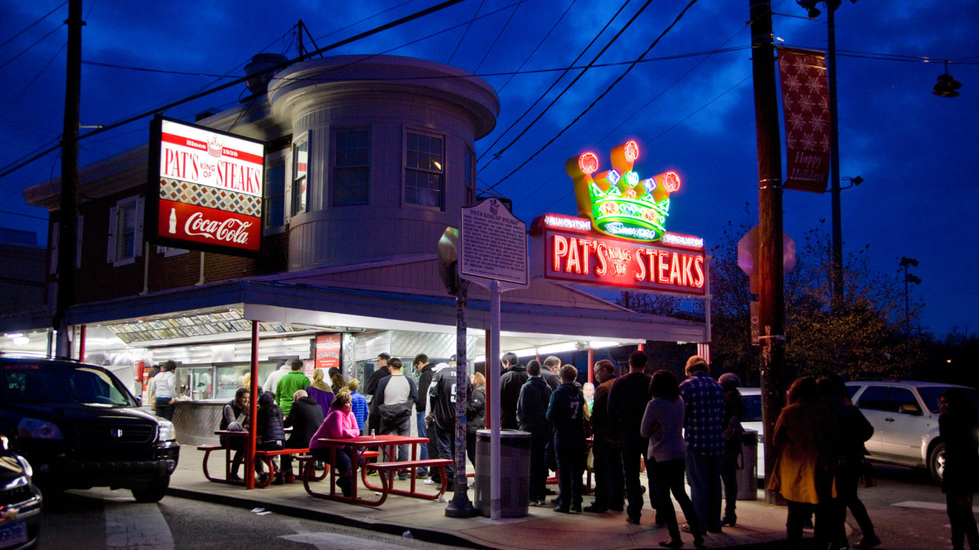 Pat’s King of Steaks Visit Philadelphia