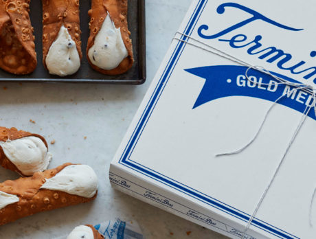 Cannoli from Termini Brothers bakery