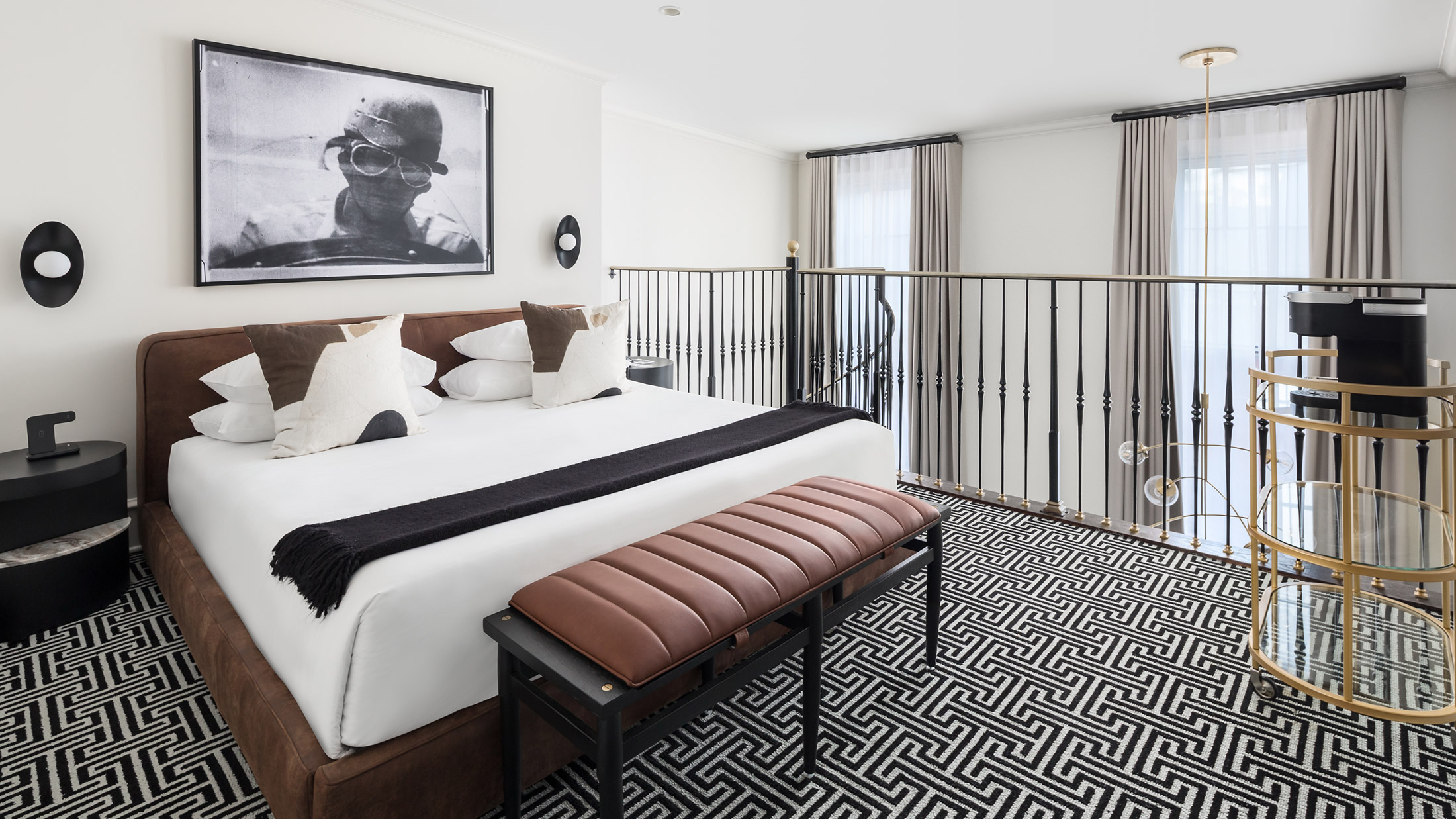 A room at The Franklin on Rittenhouse, A Boutique Hotel