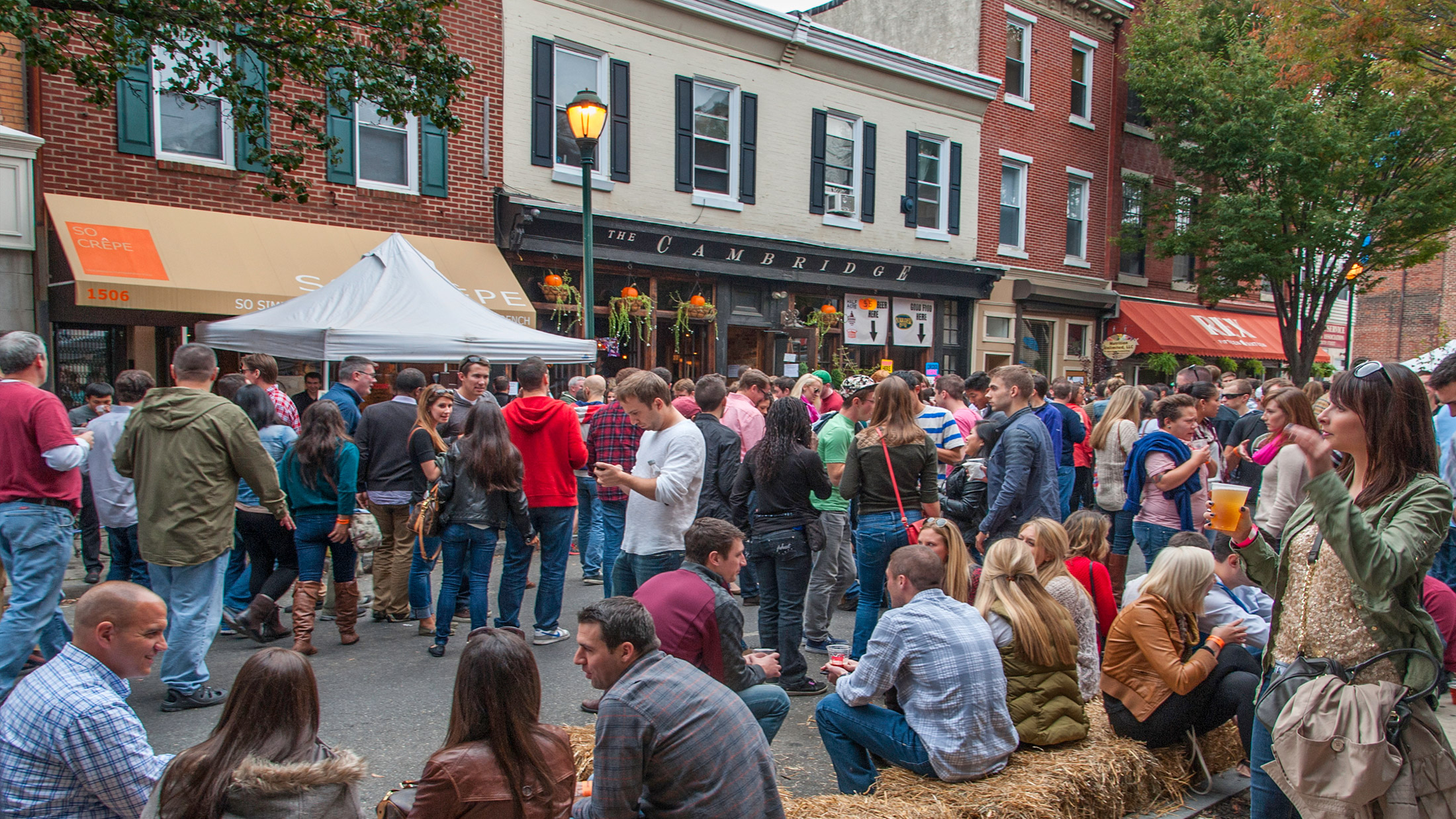 Bloktoberfest Beer Festival in Graduate Hospital