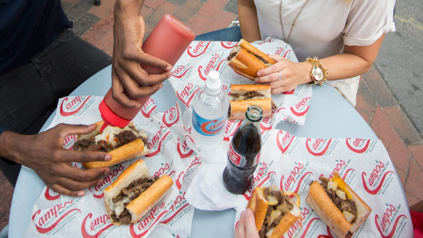 Campo’s Philly Cheesesteaks Visit Philadelphia