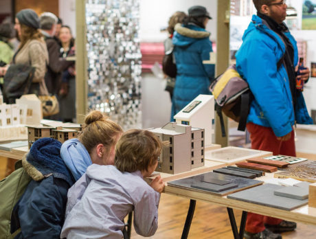 Bezoekers van het Centrum voor Architectuur