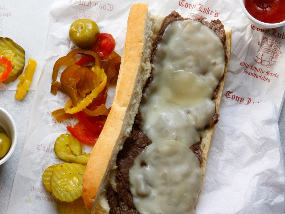Cheesesteak at Tony Luke's