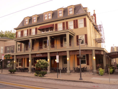 The exterior of the Chestnut Hill Hotel