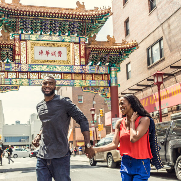 The Friendship Gate in Chinatown