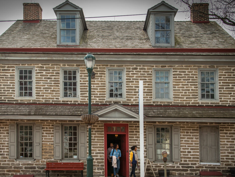 Local histórico da Johnson House em Germantown