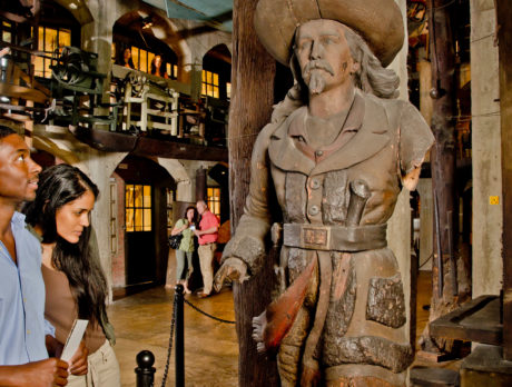 Interieur van het Mercer Museum