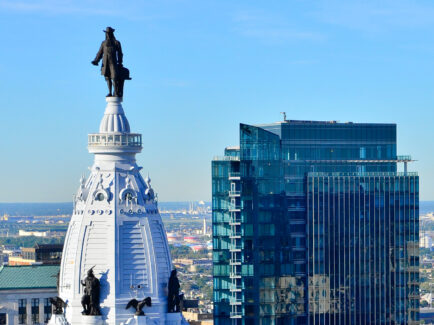 William Penn au City Hall à Philadelphie