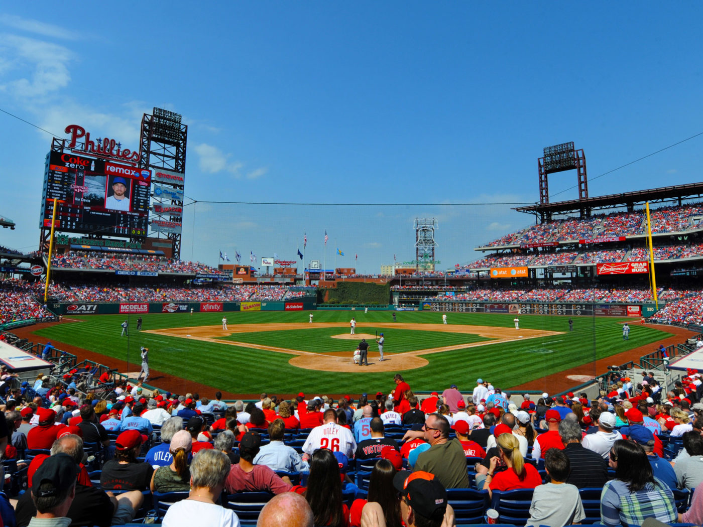 A view of Citizens Bank Park, home of the Philadelphia Phillies