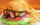 Punk burger with bacon and fries