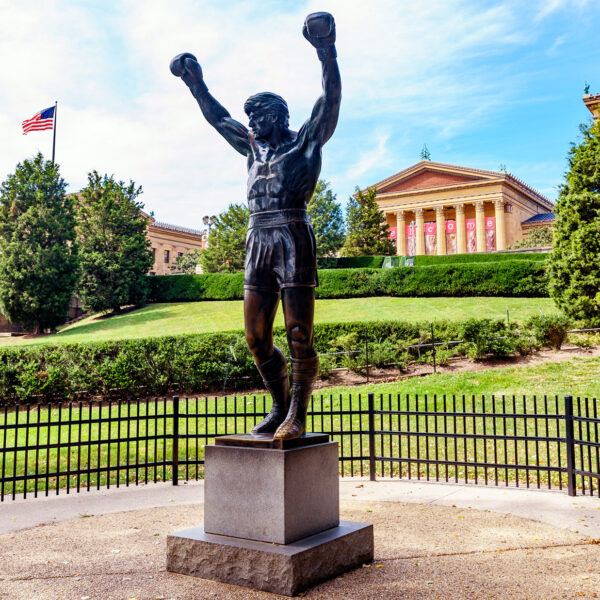 Rocky Statue