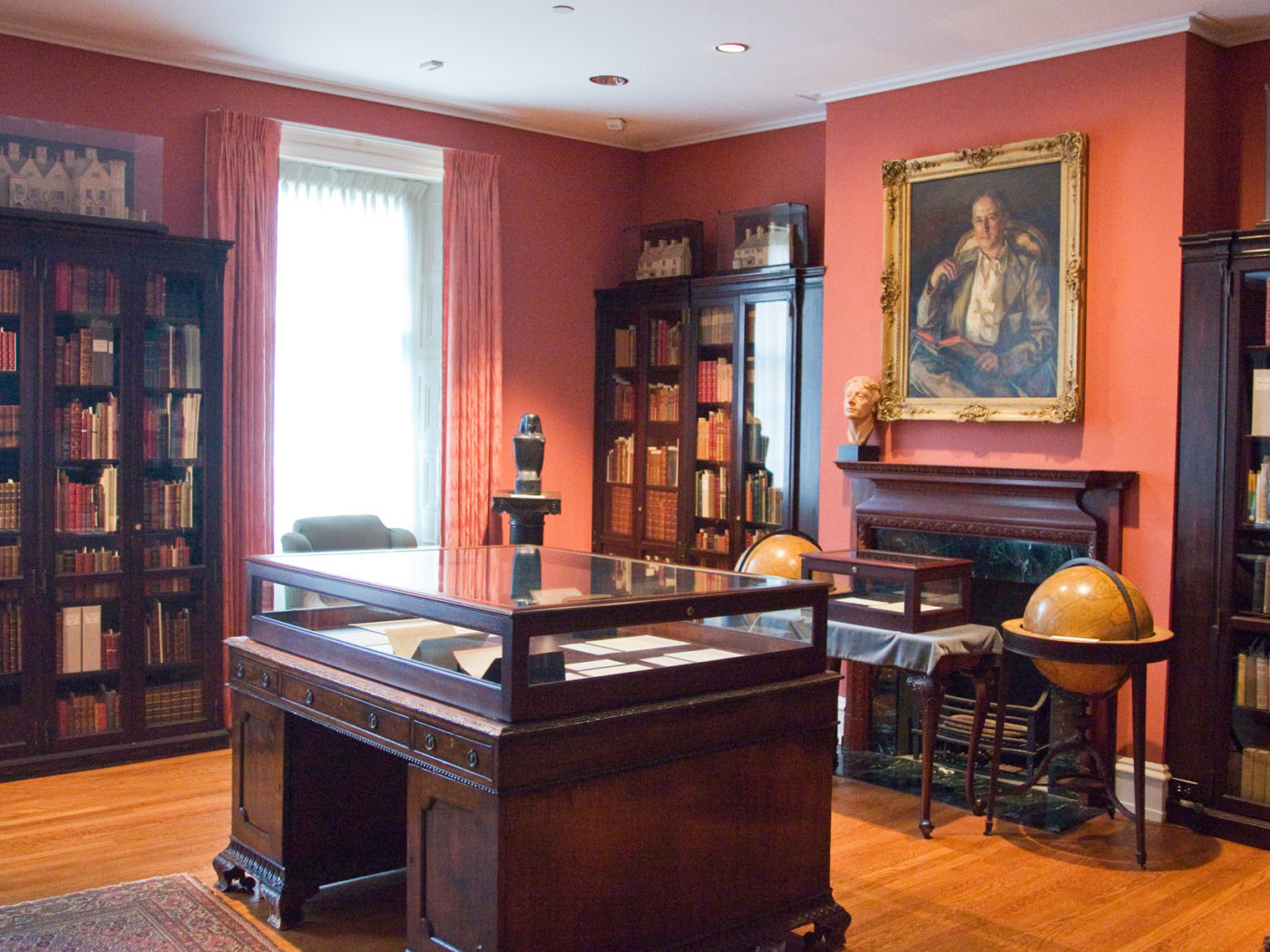 Interior of The Rosenbach of the Free Library of Philadelphia