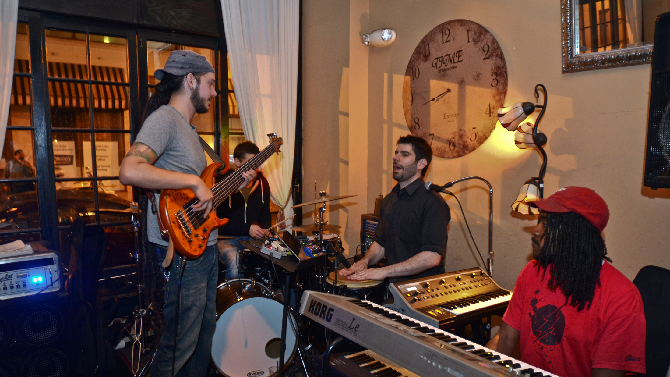 Live jazz at Time Restaurant