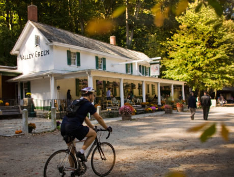An exterior of Valley Green Inn