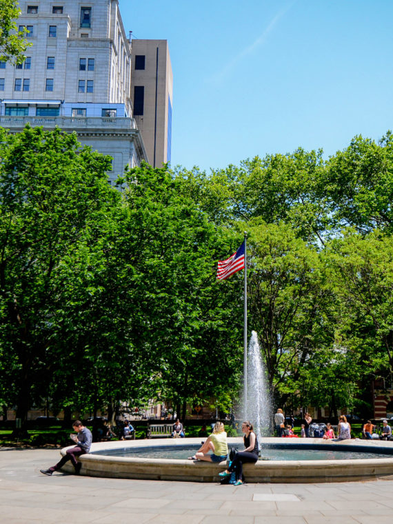 Washington Square Park fountain