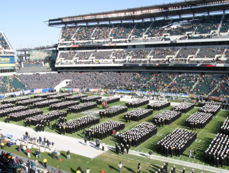 The annual Army-Navy Game at Lincoln Financial Field.