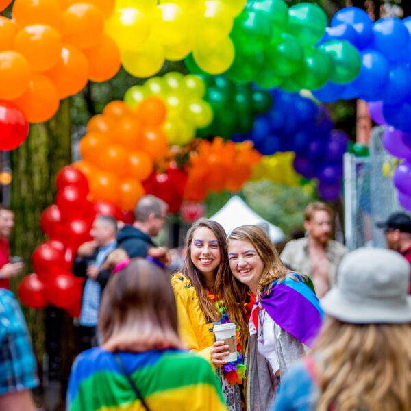 People at OutFest in Philadelphia