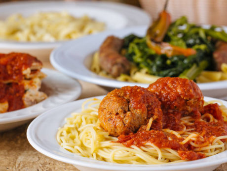 Dishes from Ralph's Italian Restaurant
