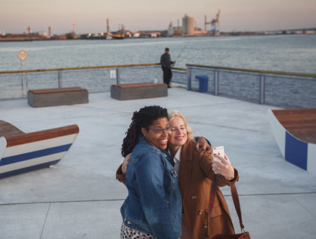 Women taking a selfie at Pier 68