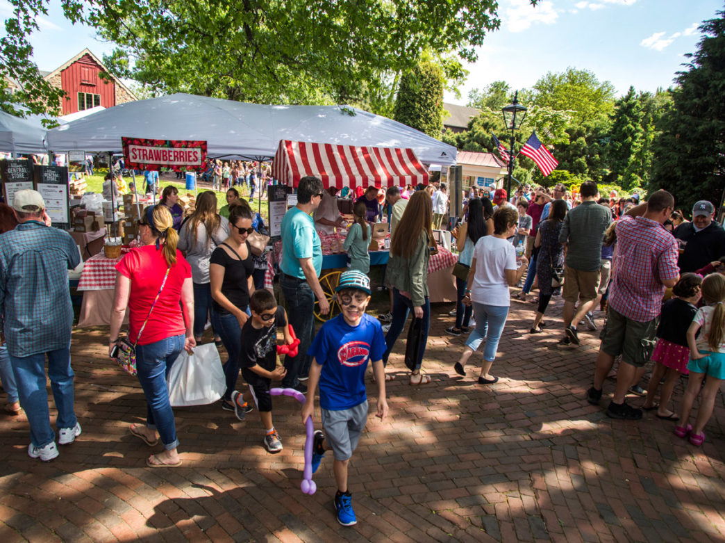 The Strawberry Festival at Peddler's Village