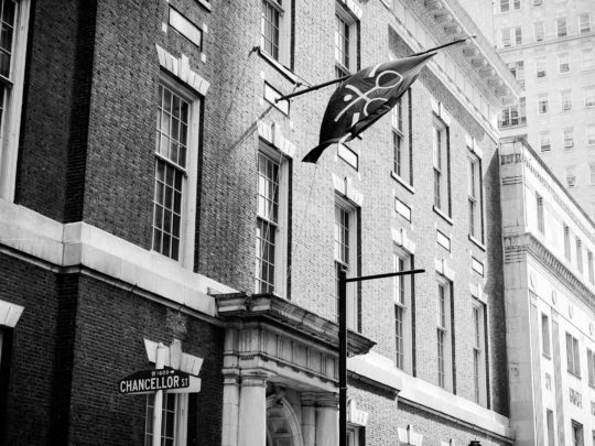 Extérieur du Racquet Club de Philadelphie