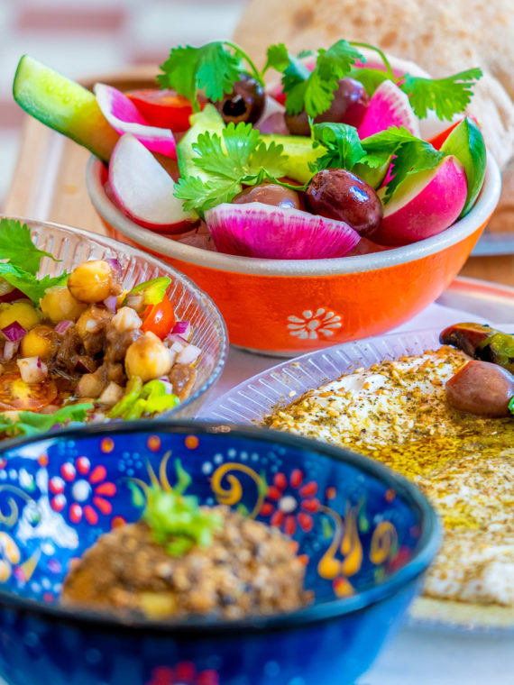 Some of the fare at Suraya in Philadelphia's Fishtown neighborhood