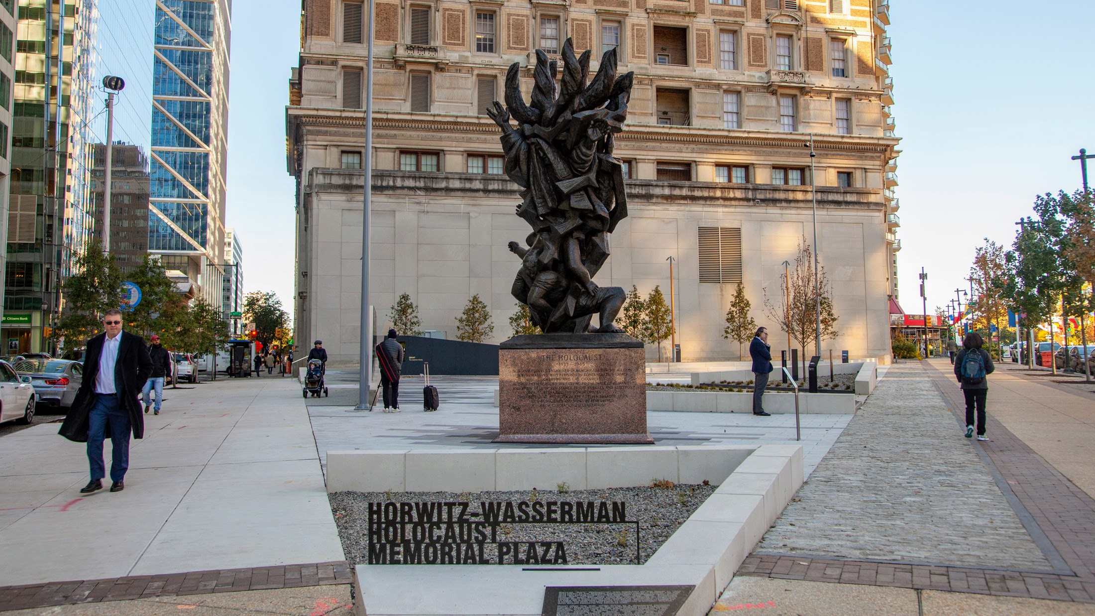 The Philadelphia Holocaust Memorial Plaza