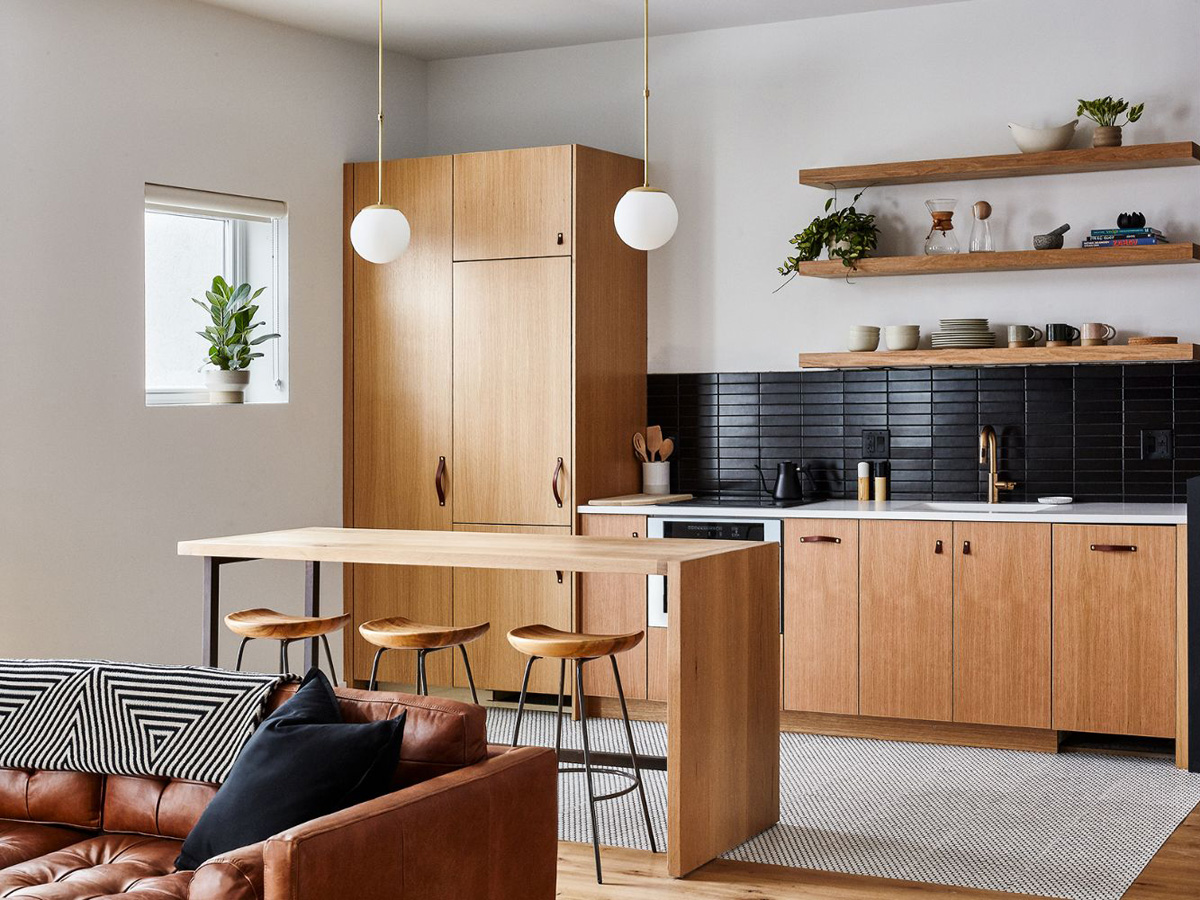 Kitchen and dining design at the Lokal Fishtown