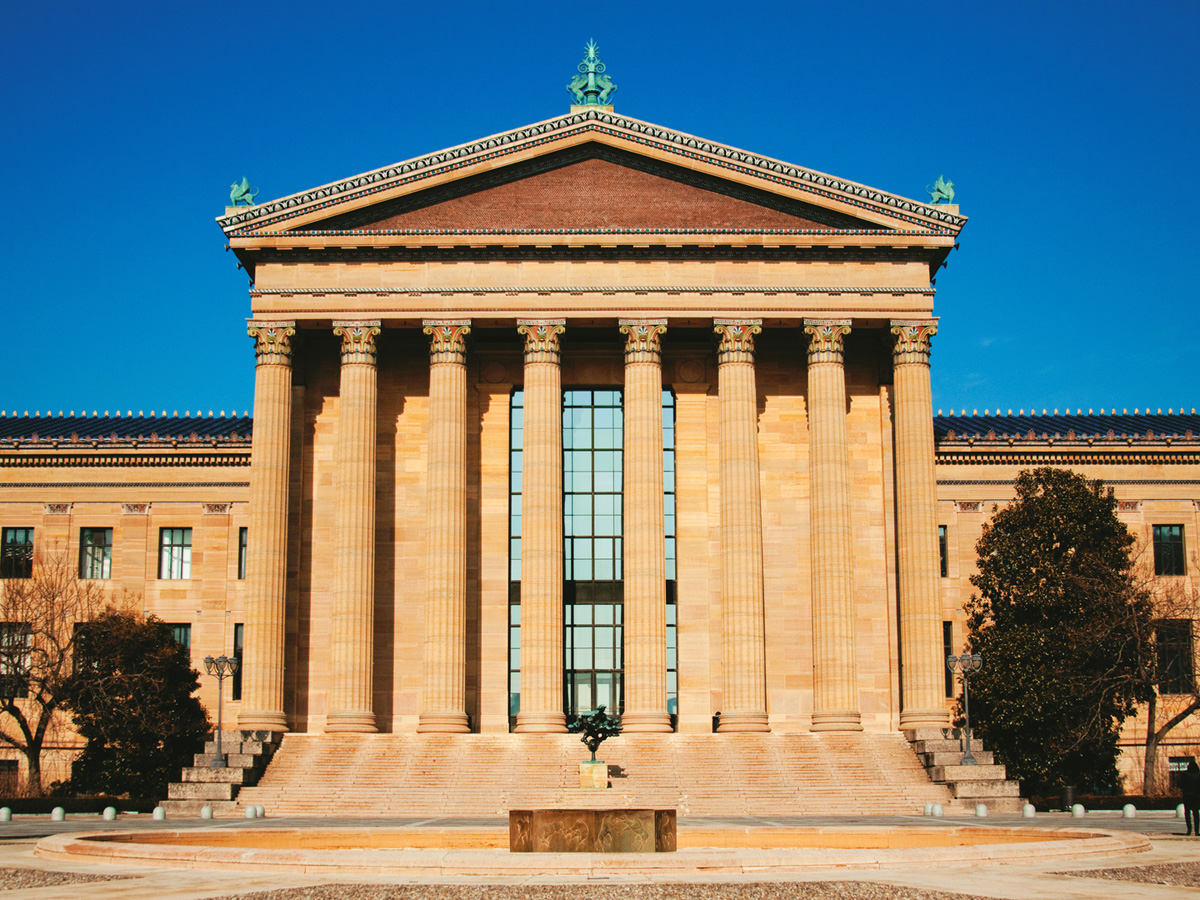 Exterior of the Philadelphia Museum of Art