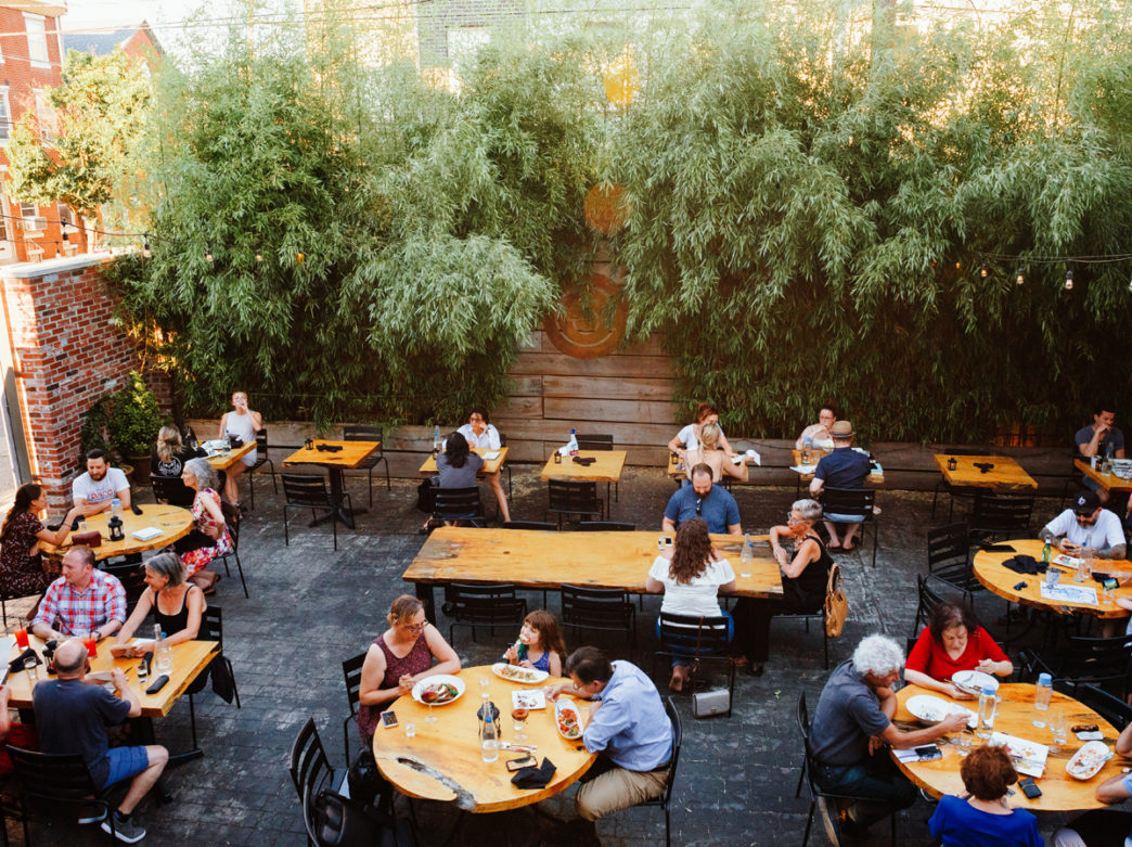 Front Street Cafe's outdoor patio