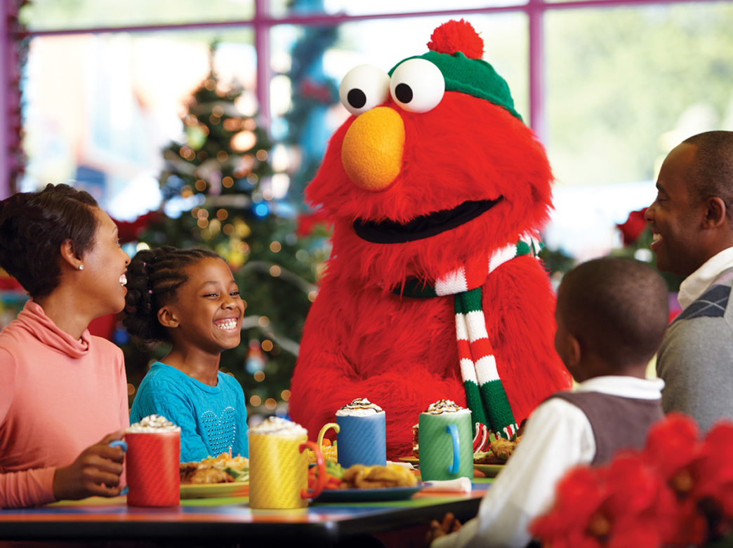 A Very Furry Christmas at Sesame Place