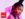 Philadelphia radio's first female spinner, DJ Diamond Kuts, wears pink