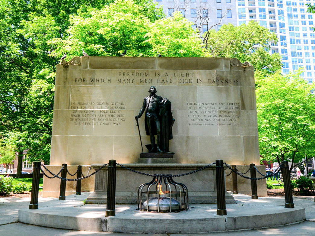 Tomb of the Unknown Soldier memorial in Philadelphia