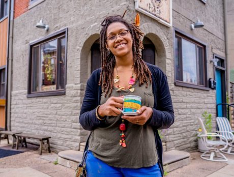 Owner Blew Kind at Franny Lou's Porch.