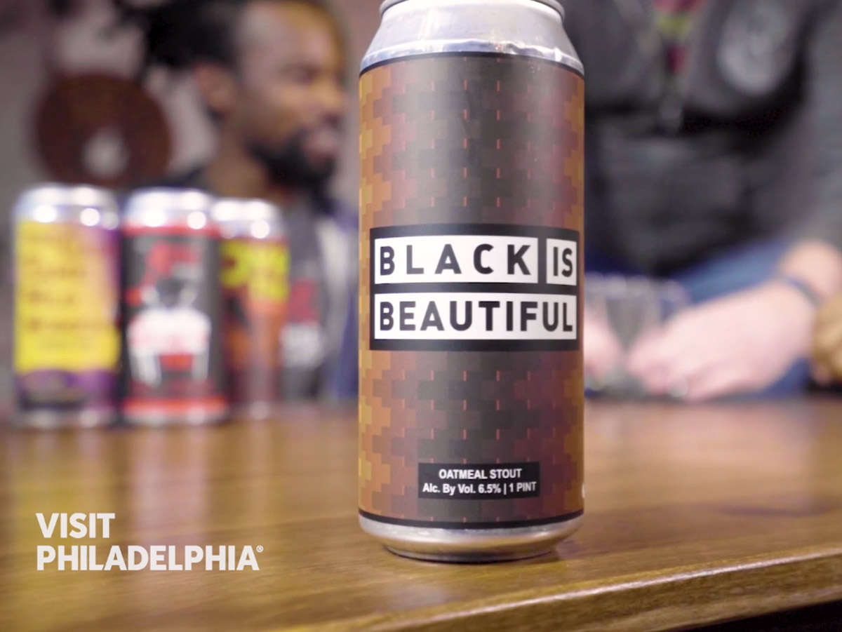 Black is Beautiful beer can