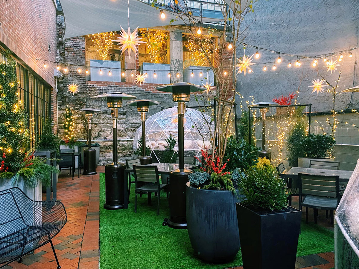 The Garden at The Fitler Club in Philadelphia