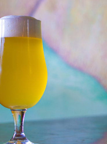 A beer from la Cabra Brewing