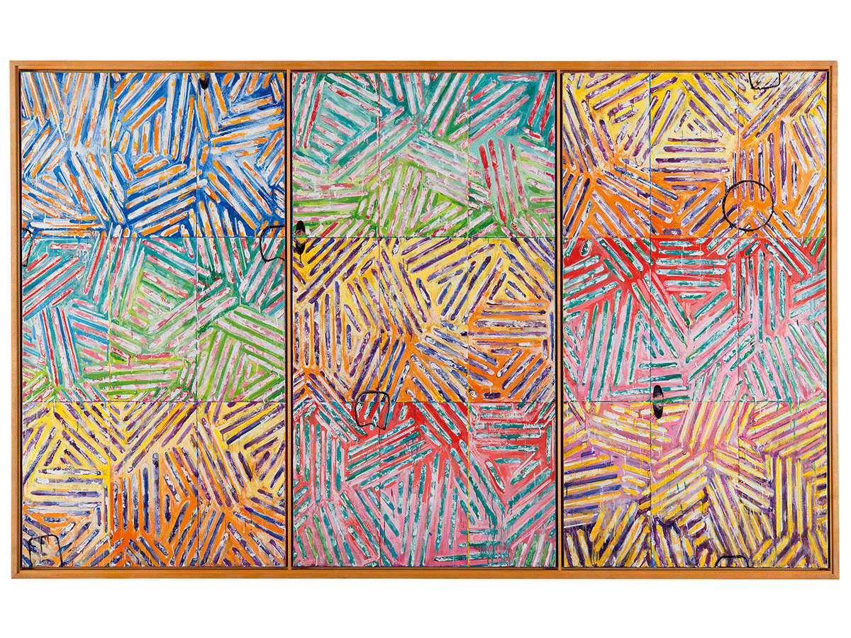 Jasper Johns' Usuyuki