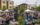 A crowd around the Singing Fountain during Flavors on the Avenue