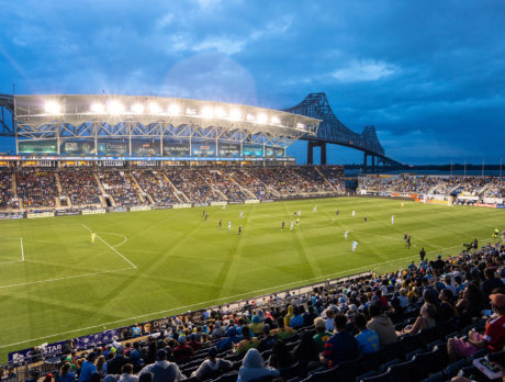 Subaru Park in Chester tijdens een wedstrijd van Philadelphia Union