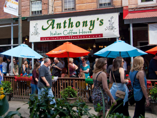 Italian Market group featuring Anthony's Italian Coffee House