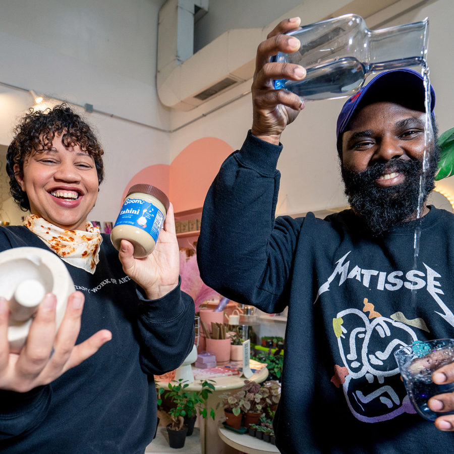 Omar Tate & Cybille St.Aude-Tate