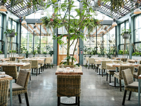 The large dining room at Terrain Cafe