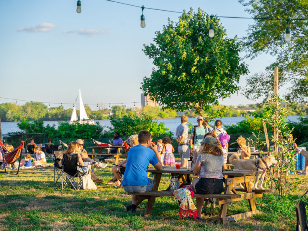 Parks on Tap at the park