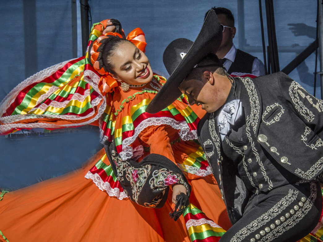 Dancers at the Mexican Independence Day Festival